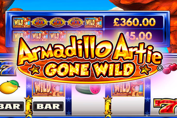 Armadillo Artie Gone Wild - DWG slot at Gioco Digitale Casino Casino
